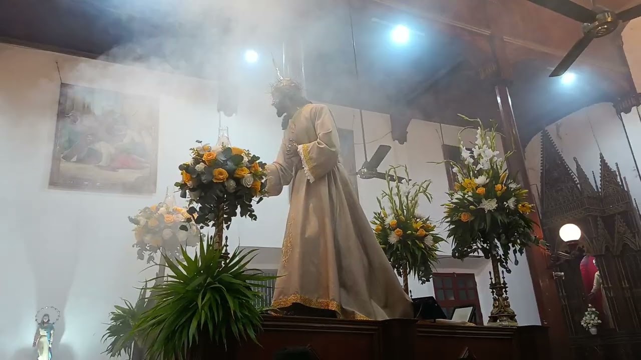 Procesión Dulce Nombre de Jesús, El Calvario Chinandega-Nic 2026.