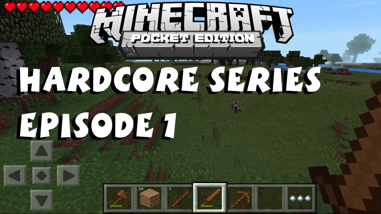 Hardcore MCPE with Jojopet - Episode 1