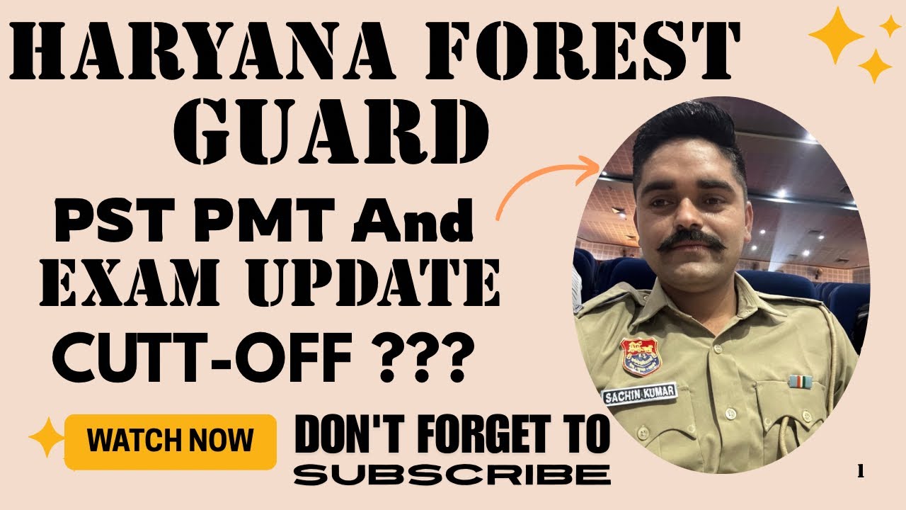 हरियाणा Forest Guard Cutt-Off ??? PST PMT and EXAM Date 🔔🔔 #hssccet #hssccet2025 