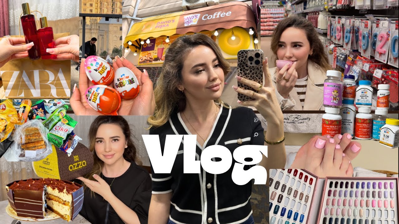 Zara parfumları aldım | Pedikur | Famillə piknik | Bürcüm nədi ? | Aziza Majidova VLOG