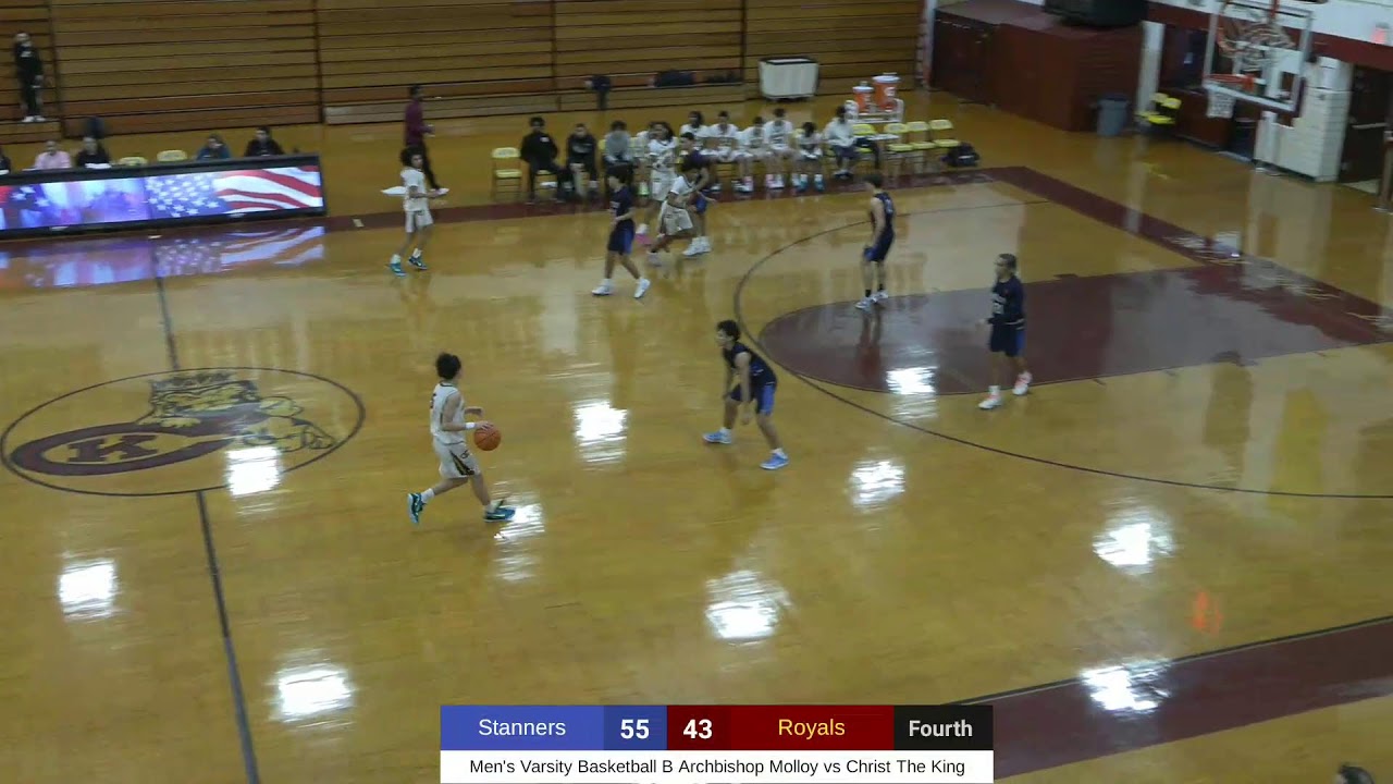 Men's Varsity Basketball B Archbishop Molloy Vs Christ The King
