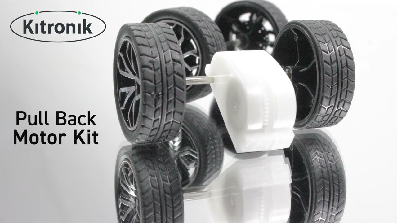 Pull Back Motor, Axle and Wheels Kit