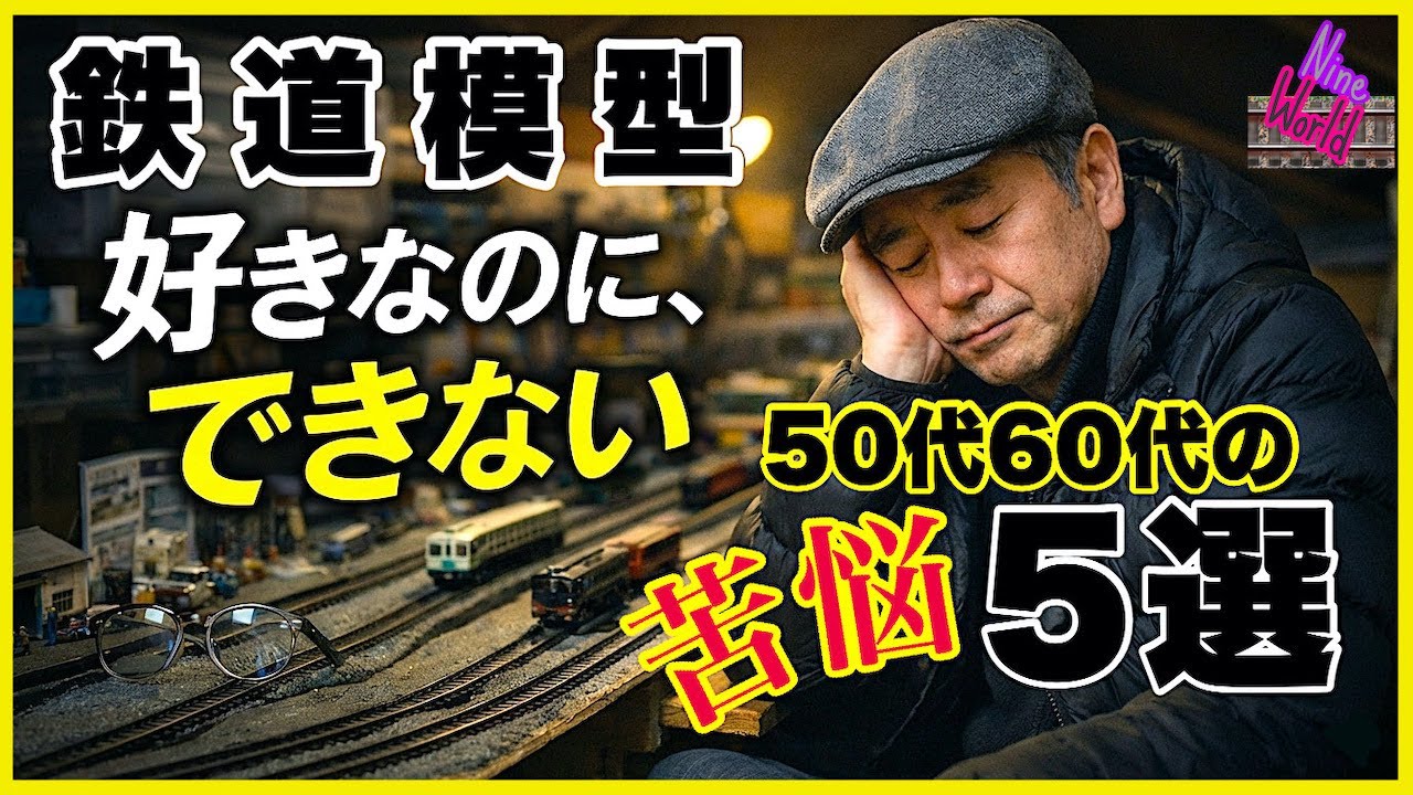 [Nゲージ鉄道模型]激務で無理ゲー 高齢モデラーの悩み5選、フル編成3万円の壁、前面展望、Model railroad 、N gauge、CabView、KATO、TOMIX