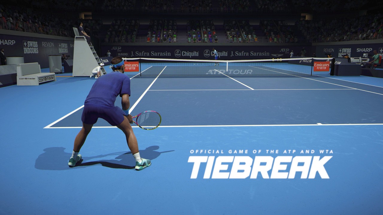 TIEBREAK - Rafael Nadal Vs Novak Djokovic I Basel Open I Best Of 3 Set Match I Legend AI (PS5)