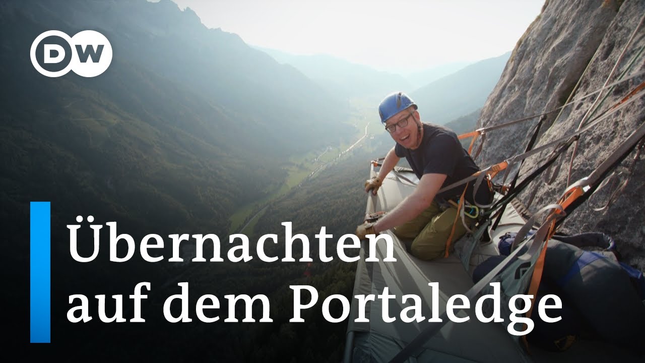 Schlafen &uuml;ber dem Abgrund &ndash; in einem Portaledge | Euromaxx