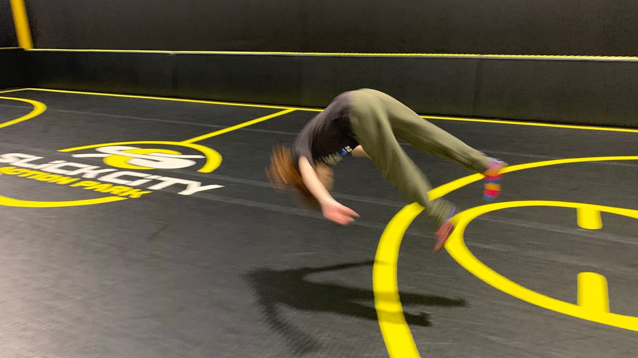 Amusement park parkour