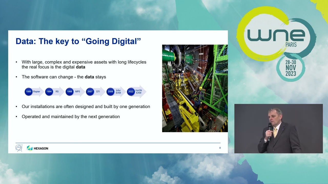 WNE 2023 - WNE 2023 - Workshop HEXAGON - How CERN Uses HxGN EAM to Maintain...