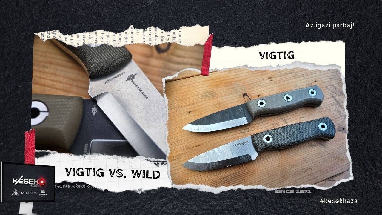 Az igazi párbaj!! Vigtig vs Vigtig!! #outdoors #böker #bushcraft #survival #camping