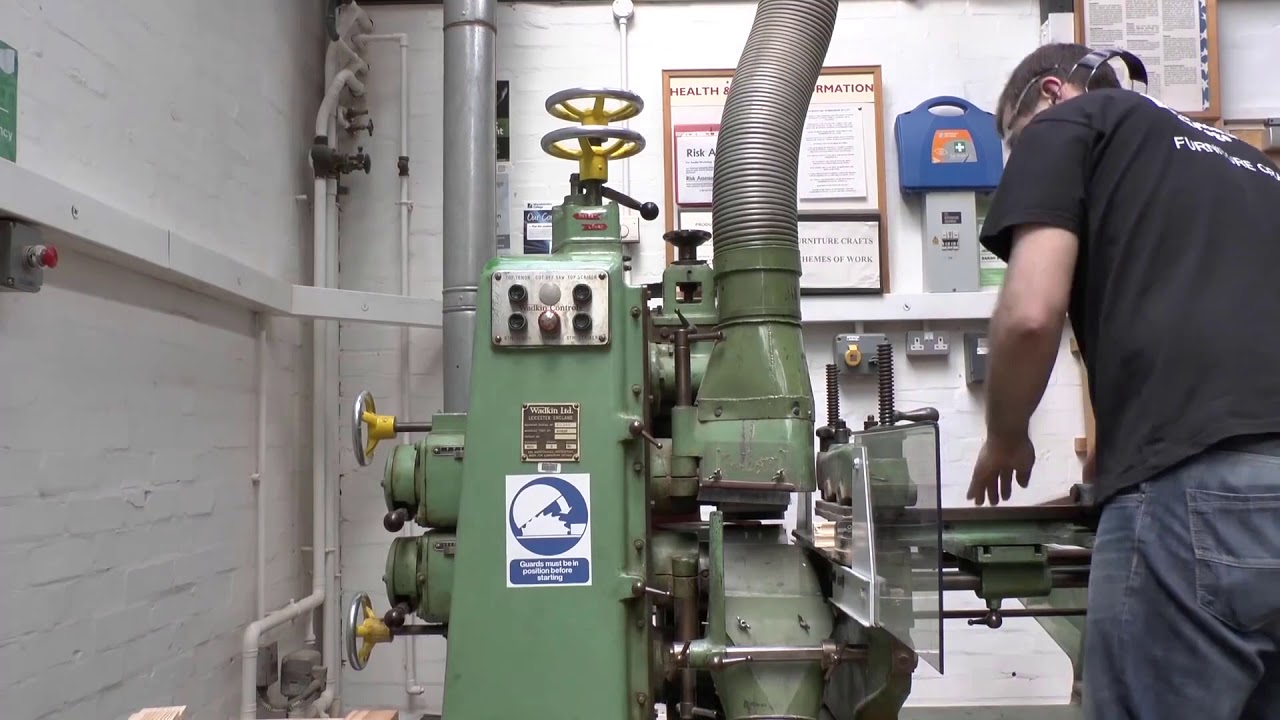 How to set and use a single ended tenoner