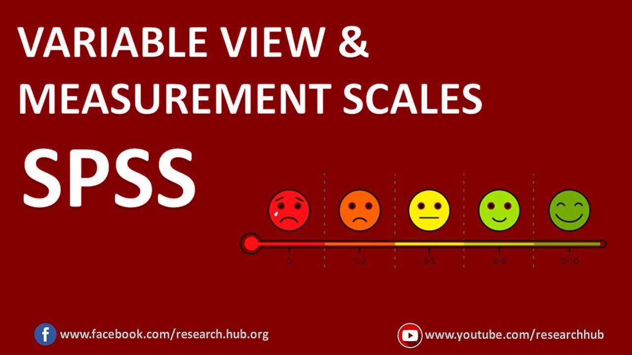 SPSS (3): Introduction To The Variable View and Defining Measurement Scales