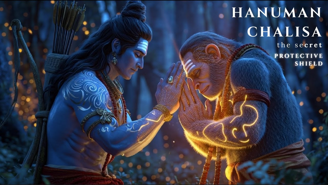 this 7X HANUMAN CHALISA will HEAL your soul | Hanuman Chalisa Lyrics | हनुमान चालीसा Peaceful