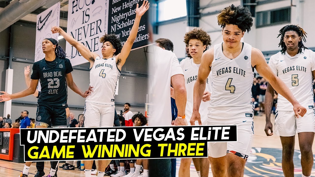 Tyran Stokes Gaming Winning Three Makes 17U Vegas Elite #1 EYBL Team In The Nation!