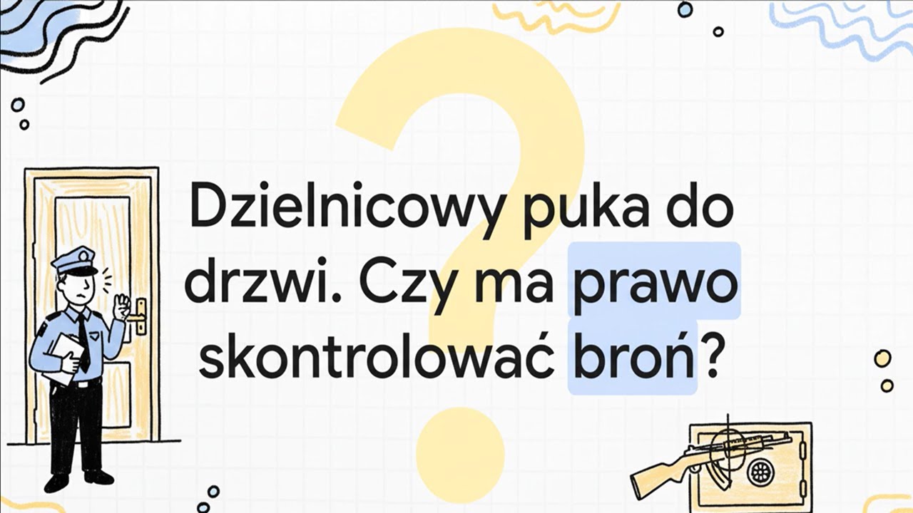Kto faktycznie może przeprowadzić kontrolę przechowywania broni?