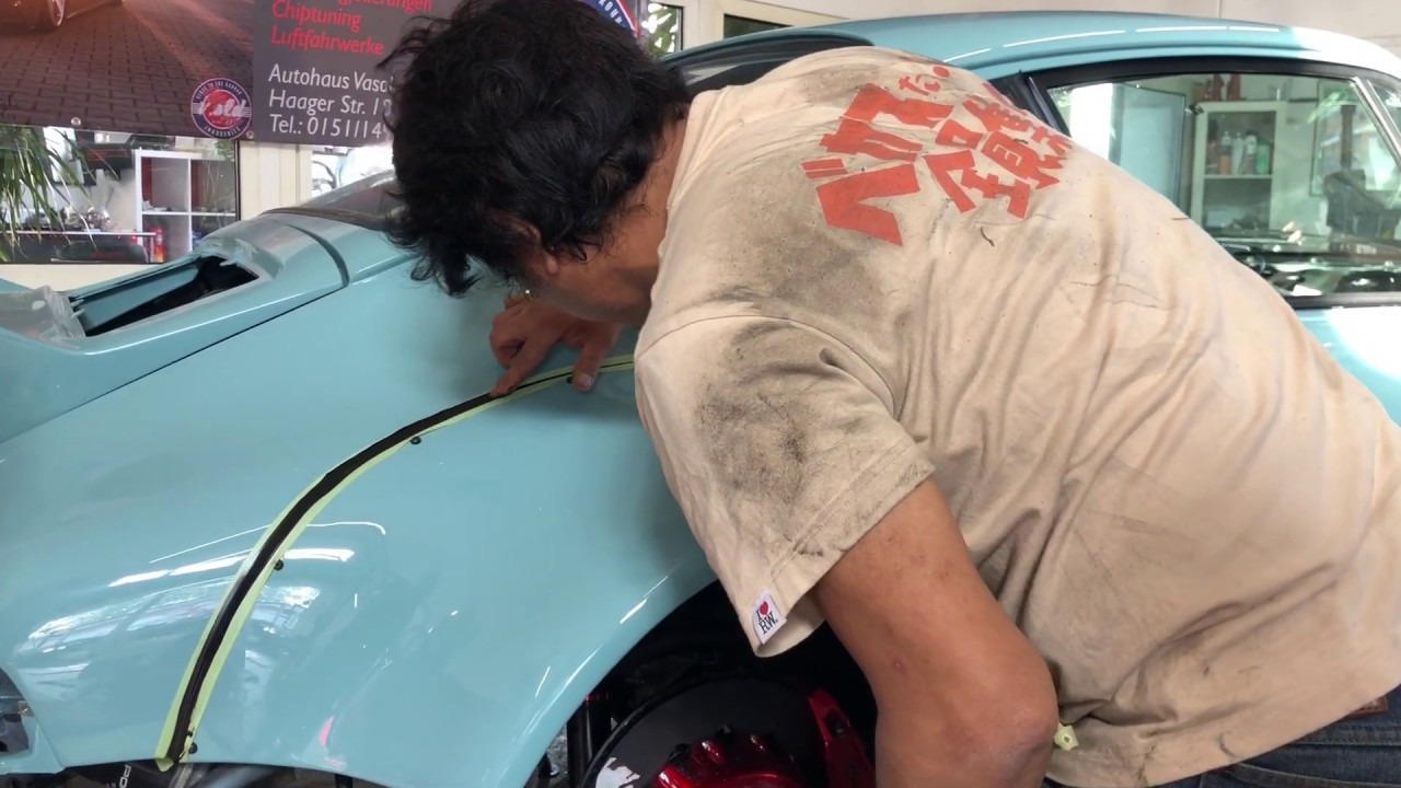 RAUH-Welt in Germany ! Live build in XS Carnight/展示会でRWBを完成!!