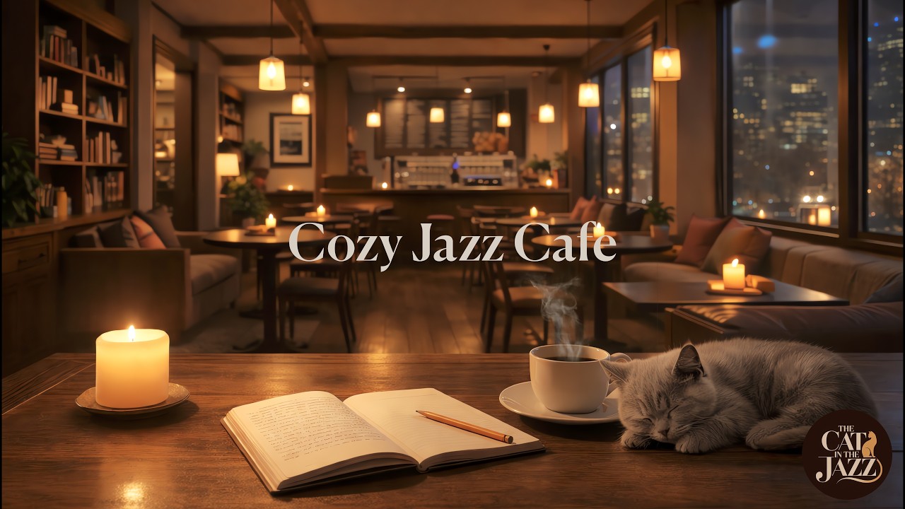 Cozy Jazz Café ☕ Deep Focus Music for Studying & Work (2 Hours)