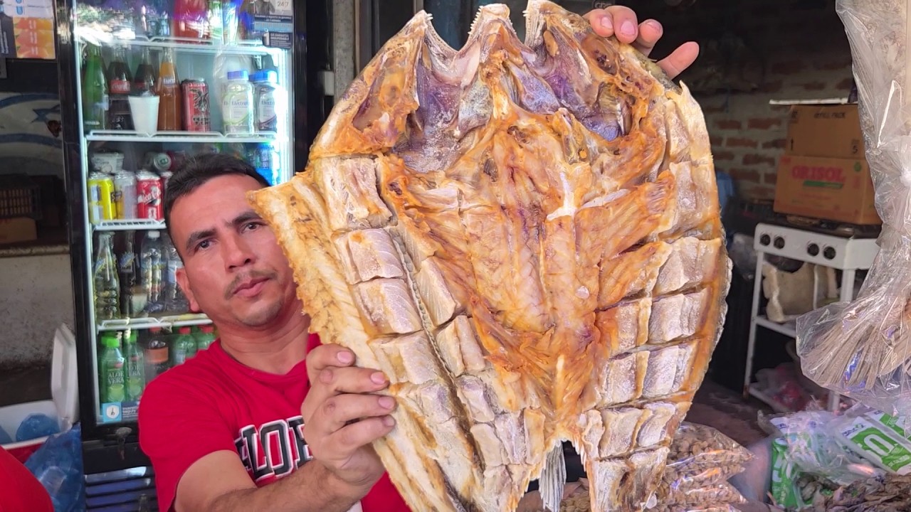 Comercio de pescado seco