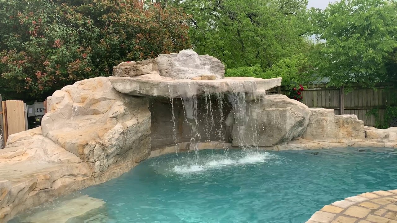 Custom RicoRock Faux Rock Grotto in TX