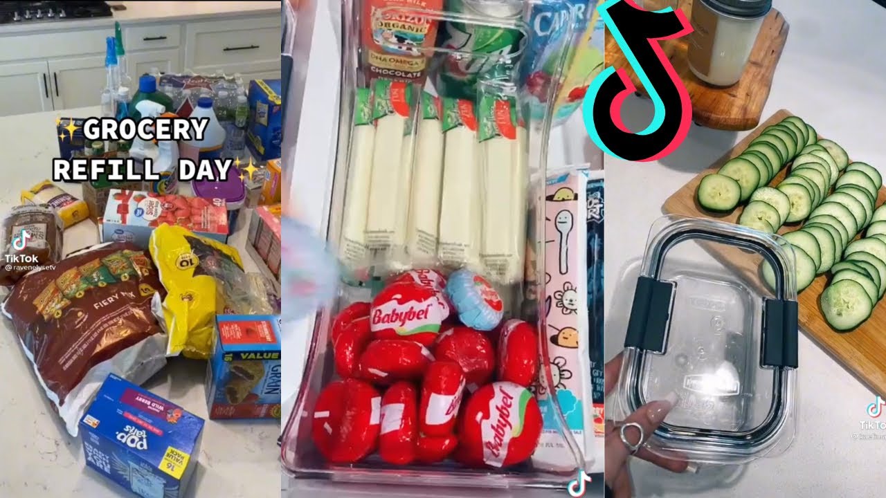 Organizing and Cleaning and Restocking Tiktok Compilation