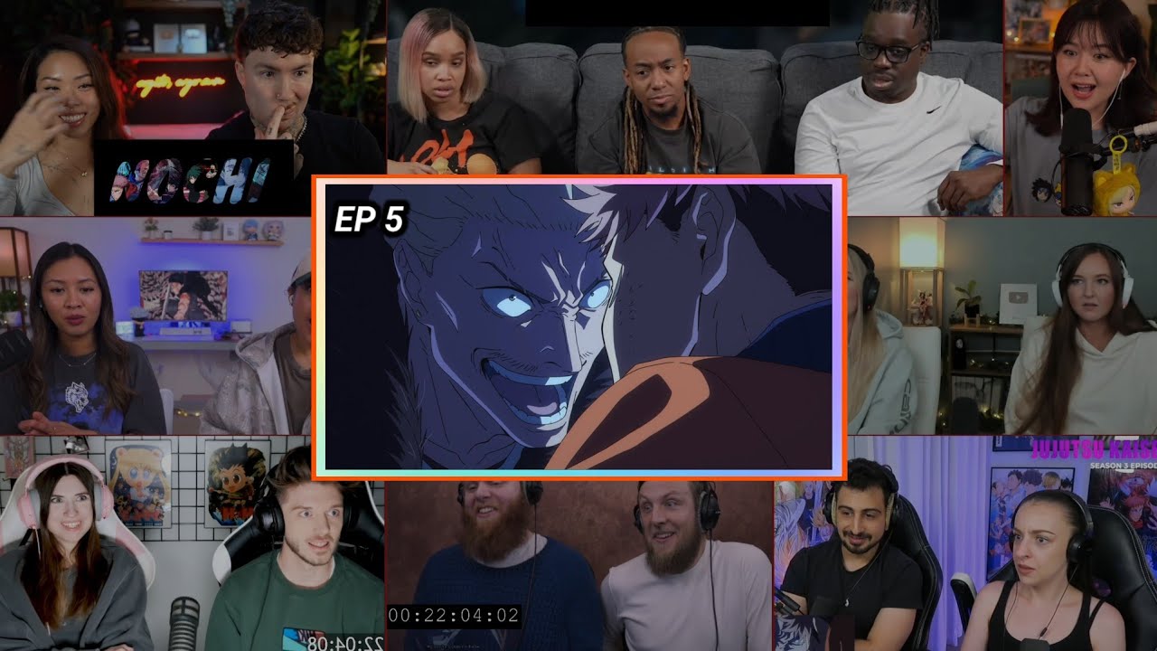 Jujutsu Kaisen | Season 3 Episode 5 | Reaction Mashup | 死滅回游 前編