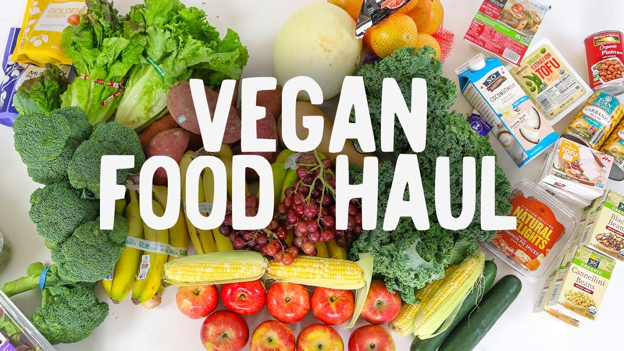 VEGAN FOOD HAUL!