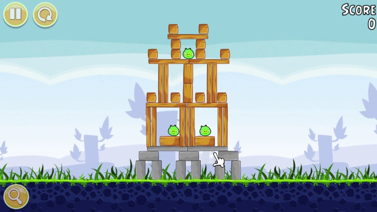 🍳 Angry Birds Classic - Poached Eggs Part 1/2 ⭐⭐⭐ Three Stars Gameplay Walkthrough All Levels