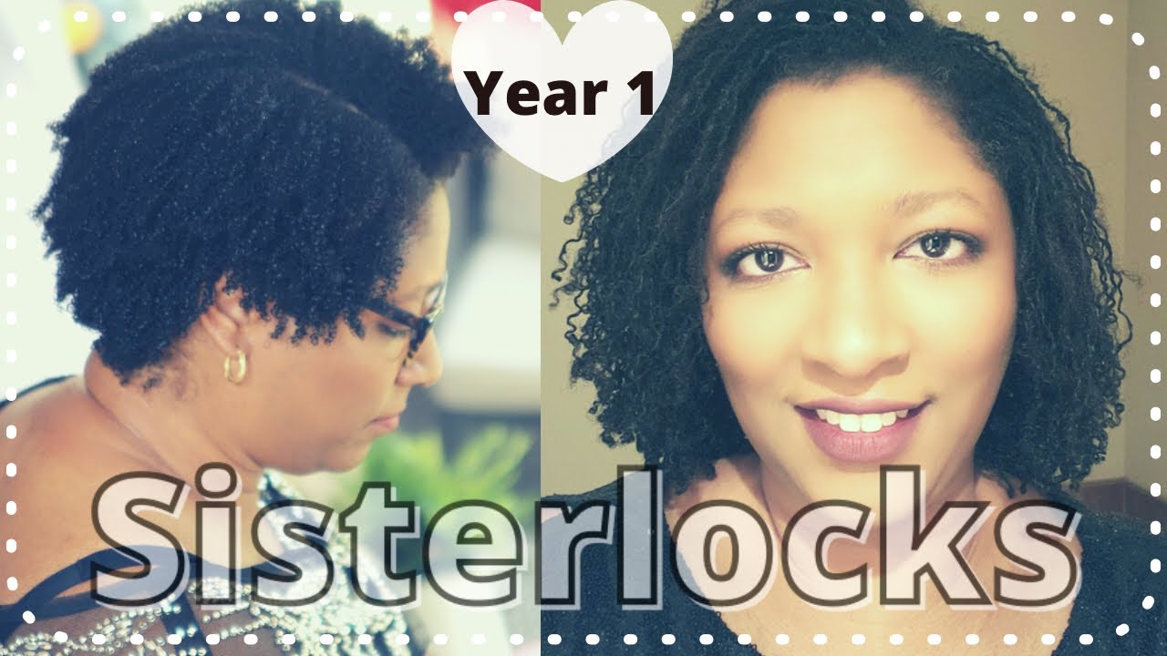 Sisterlocks | 1-year Sisterlocks anniversary | Fine loose natural hair to beautiful Sisterlocks