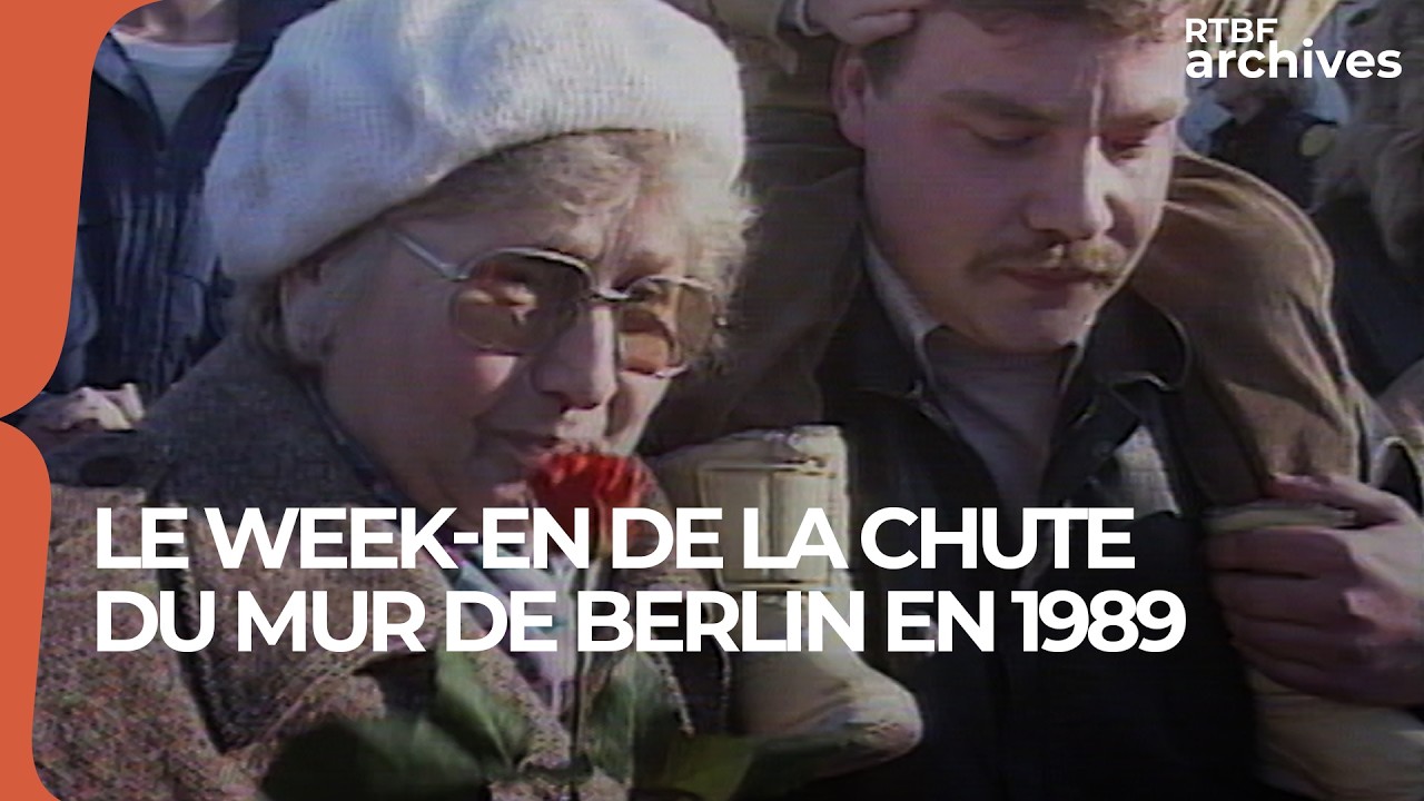 La chute du mur de Berlin en 1989 - RTBF Archives