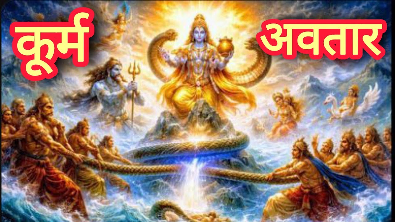 कूर्म अवतार – समुद्र मंथन की महान कथा | Vishnu Kurma Avatar | Samudra Manthan Story in Hindi |#story
