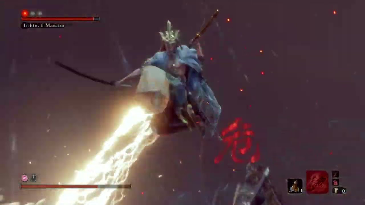 Sekiro: Shadows Die Twice - Final boss - Ishin, il maestro