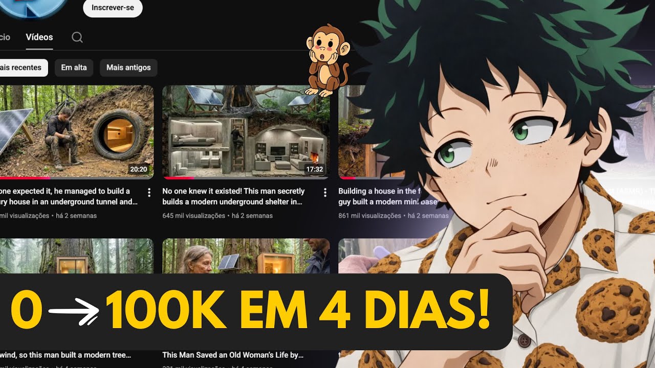 COMO CRIAR UM CANAL DARK QUE MONETIZA RÁPIDO E GANHAR DINHEIRO COM YOUTUBE HOJE MESMO