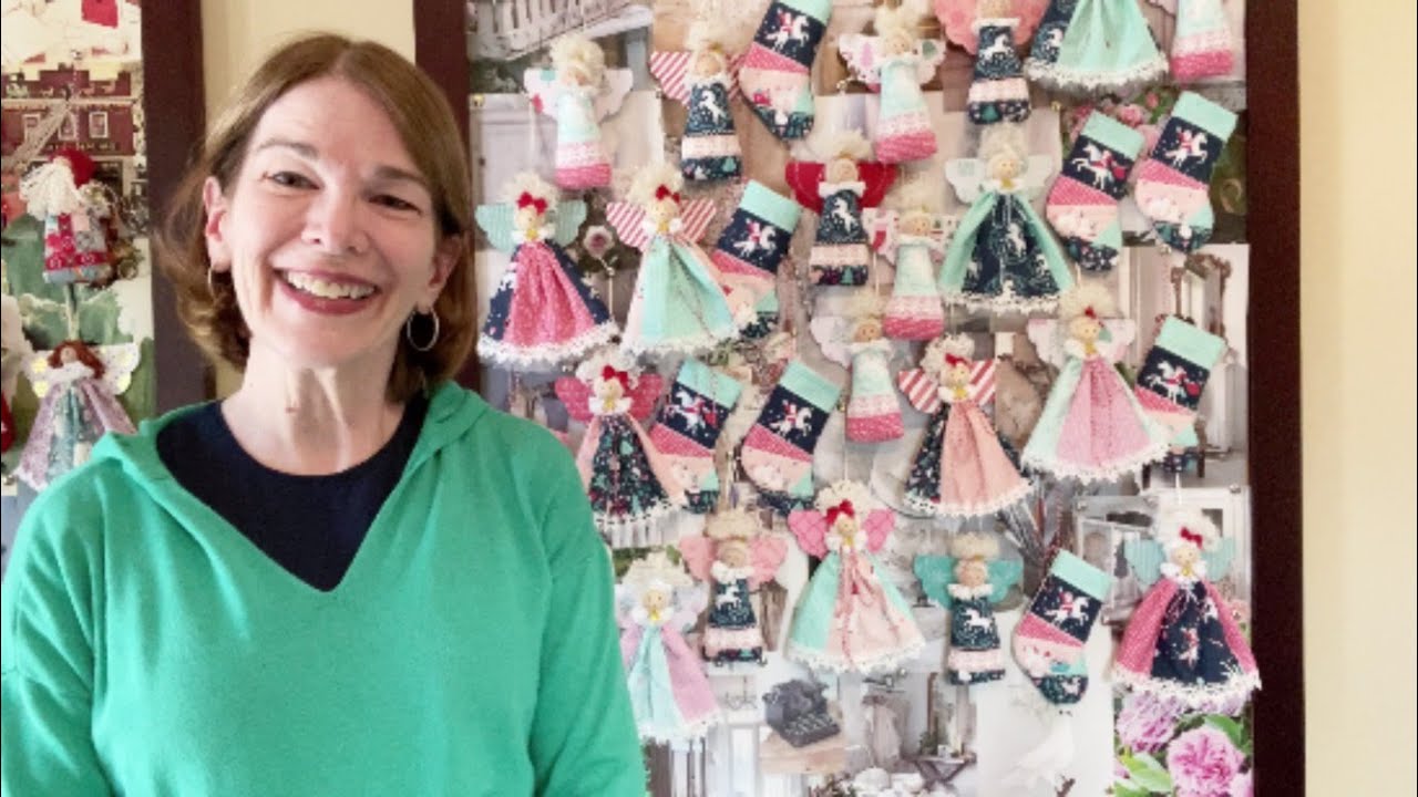 How to Make 30 Christmas Ornaments from Nine Fat Quarters of Holiday Fabric - Part One