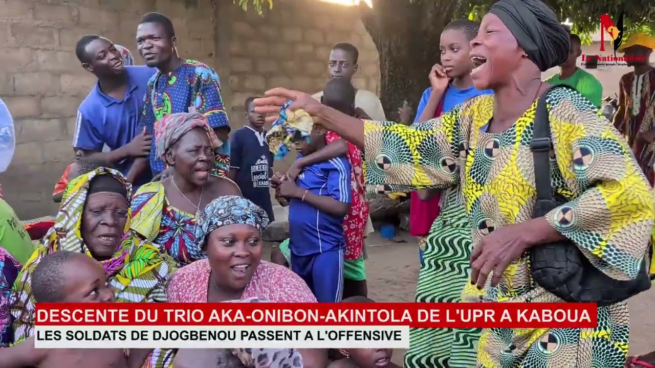 Élections législatives de 2026, descente du trio AKA-ONIBON-AKINTOLA  de l’UP le renouveau à kaboua.