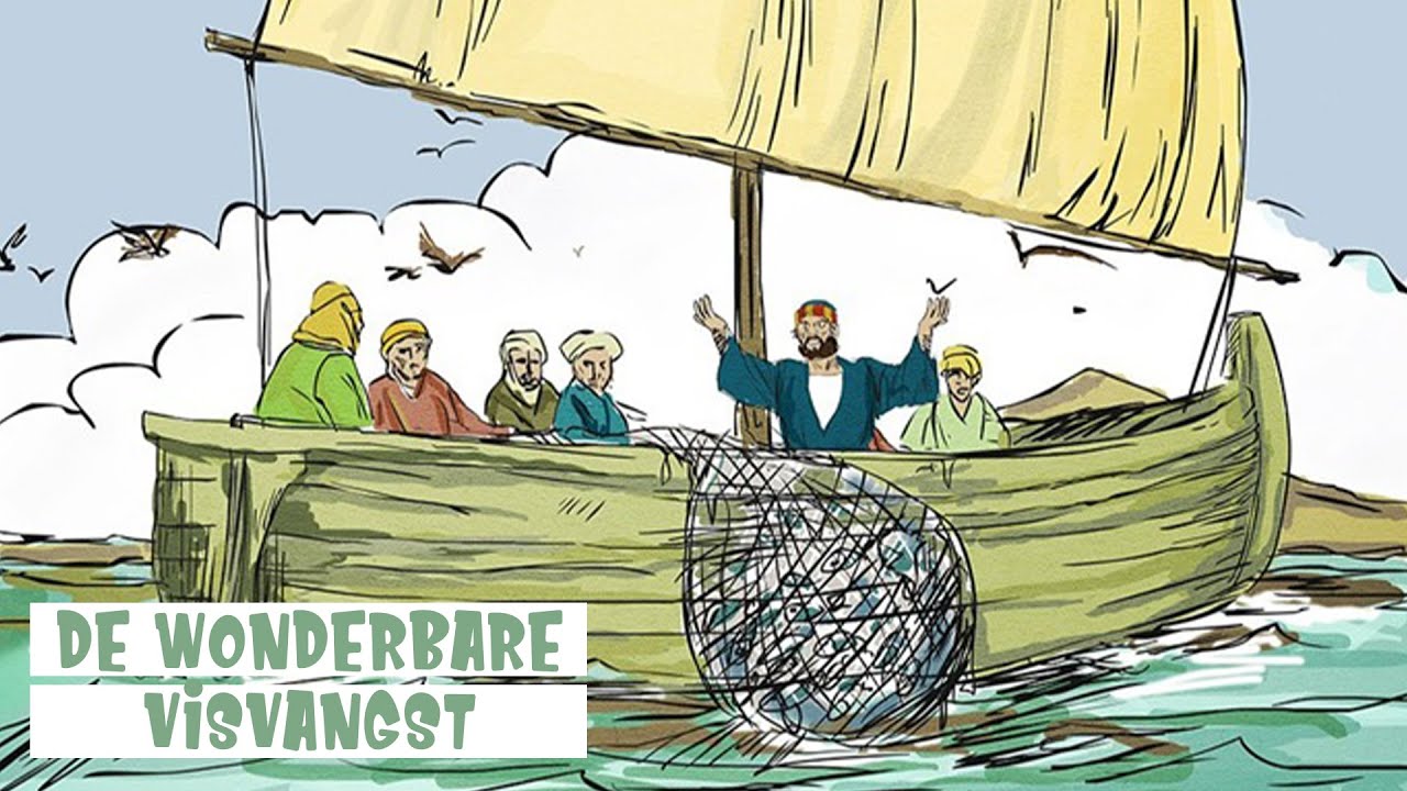 Bijbelverhalen | De Wonderbare Visvangst | Petrus zegt drie keer dat hij van Jezus houdt