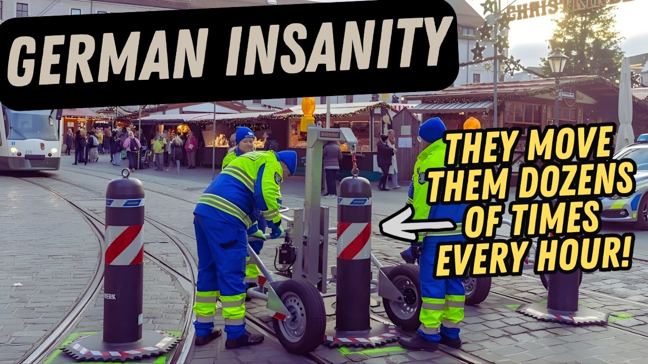 The Ridiculous Security Operation at German Christmas Markets