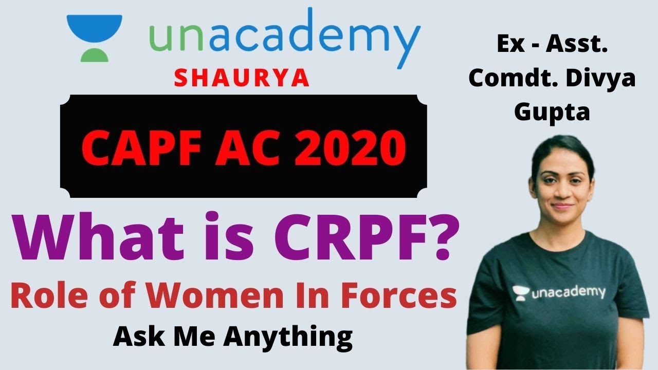 What Is CRPF? | Role Of Women In Forces | Ask Me Anything