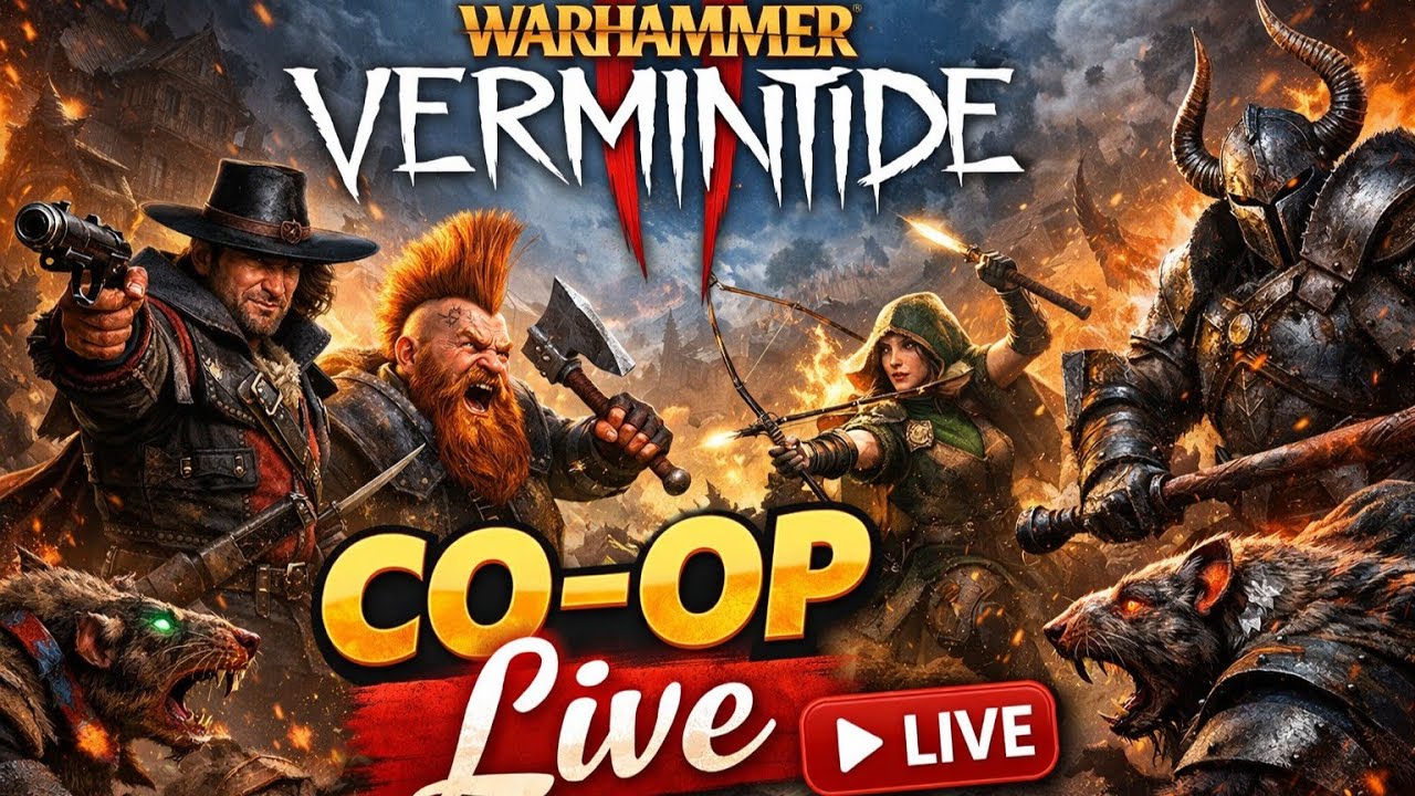 Warhammer Vermintide 2 - CO-OP Gameplay Part 01