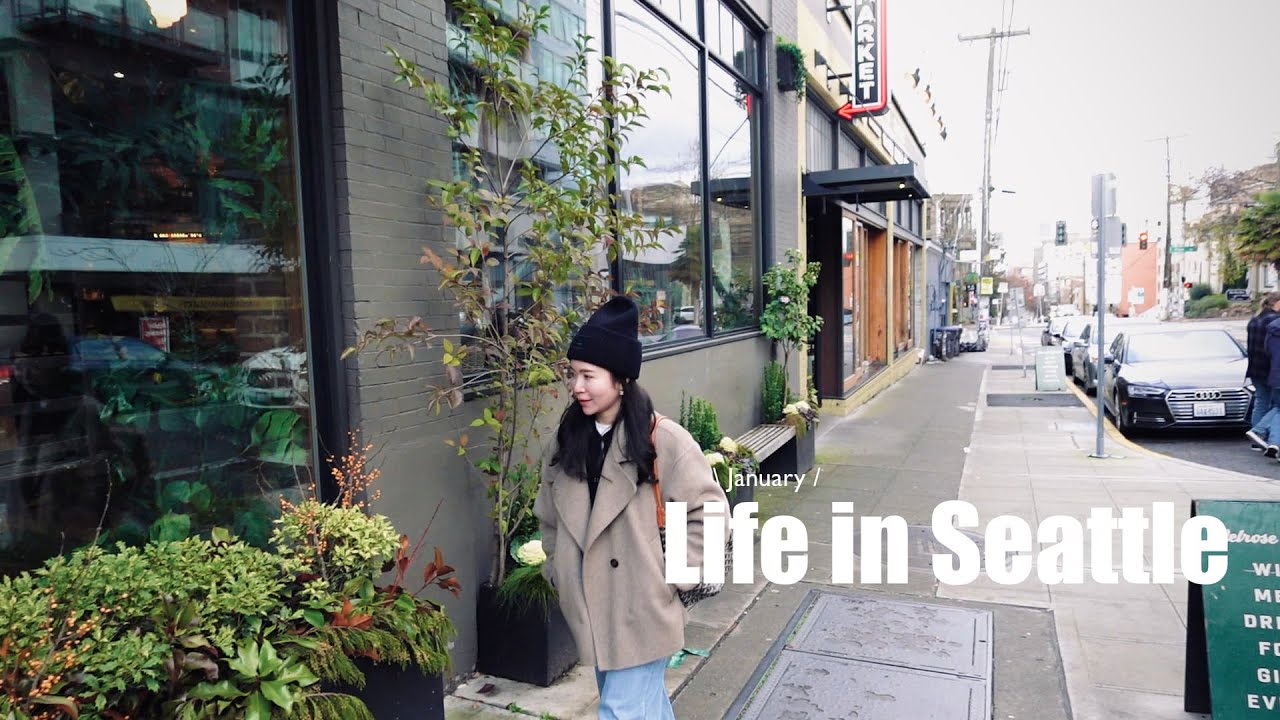 Seattle vlog |吐司和鬆餅都好吃的早午餐，週日很常去的Farmer's Market，逛最喜歡的選品店