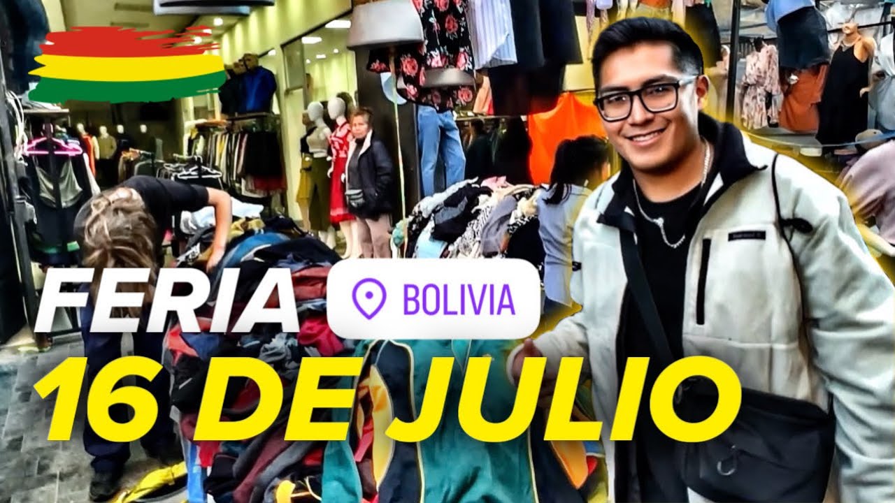 ¿CÓMO LLEGAR a la FERIA 16 de JULIO de EL ALTO, BOLIVIA? | LA FERIA MAS GRANDE DE LATINOAMERICA 🇧🇴