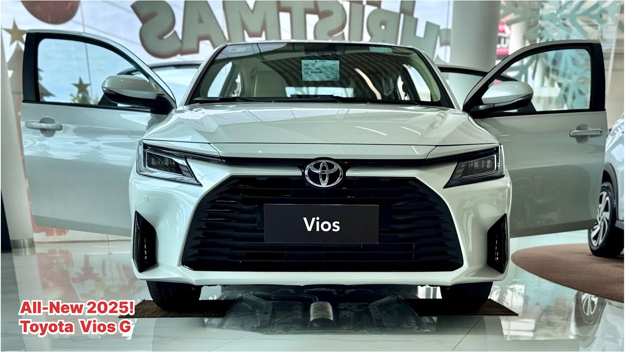 2025! All-New Toyota Vios-G Sedan : Luxury Car, Interior and Exterior