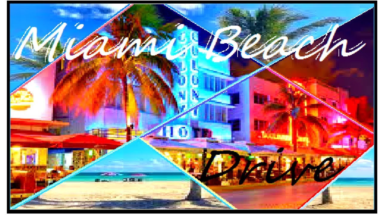 DRIVING - Miami Beach/South Beach (Ocean Drive) in 4K - FL USA