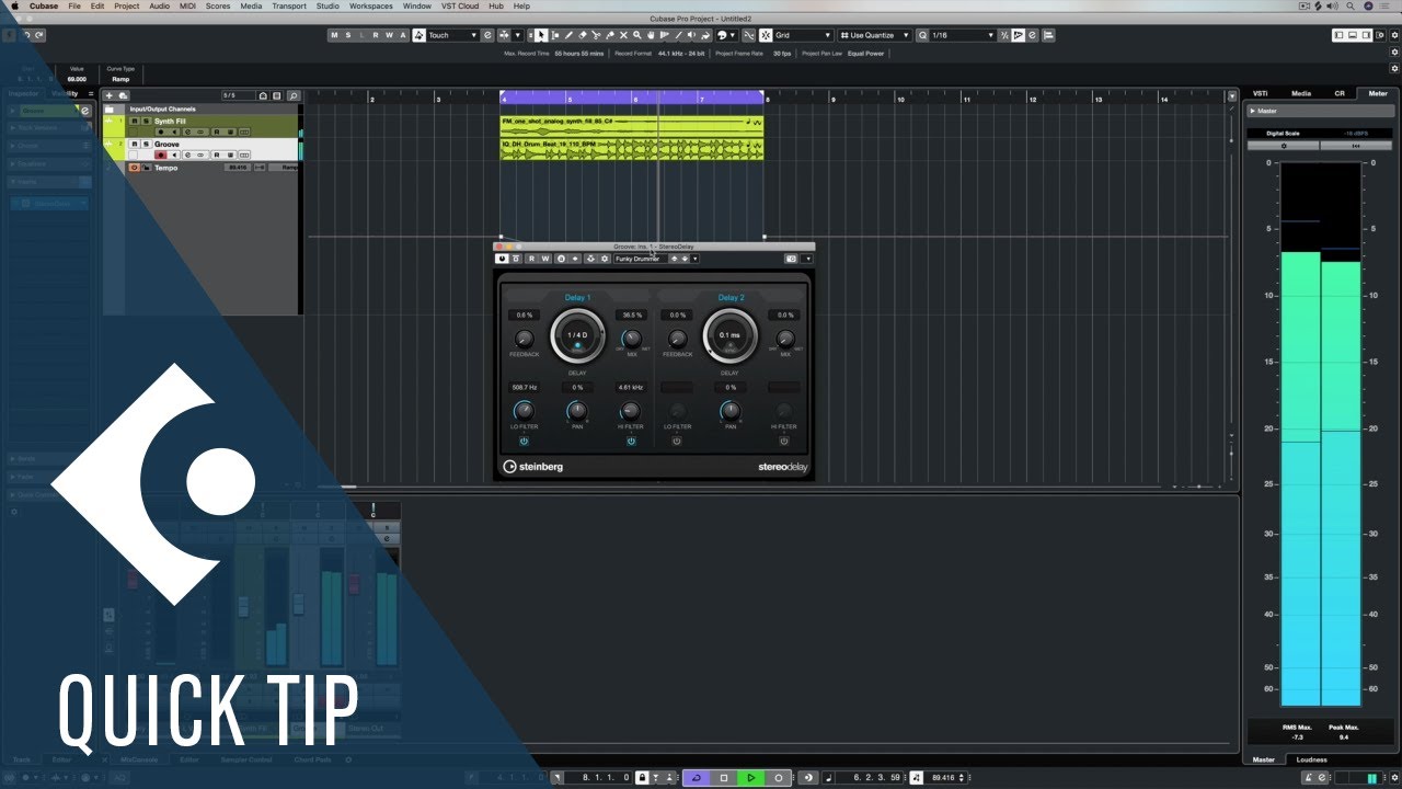 How To Work With Different Pitch and Time Stretching Settings | Quick Tip