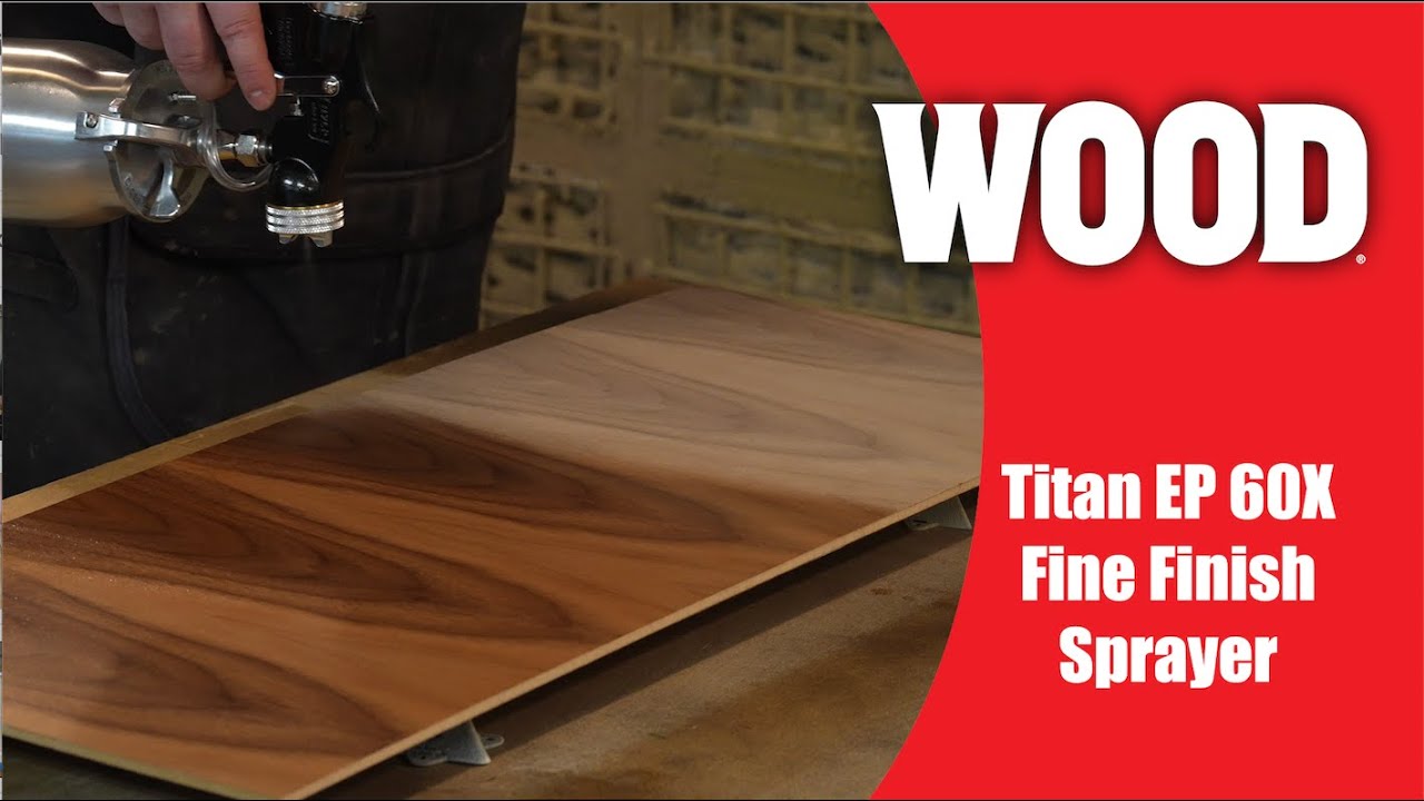 Titan EP 60X Fine Finish Sprayer Unboxing & First Test