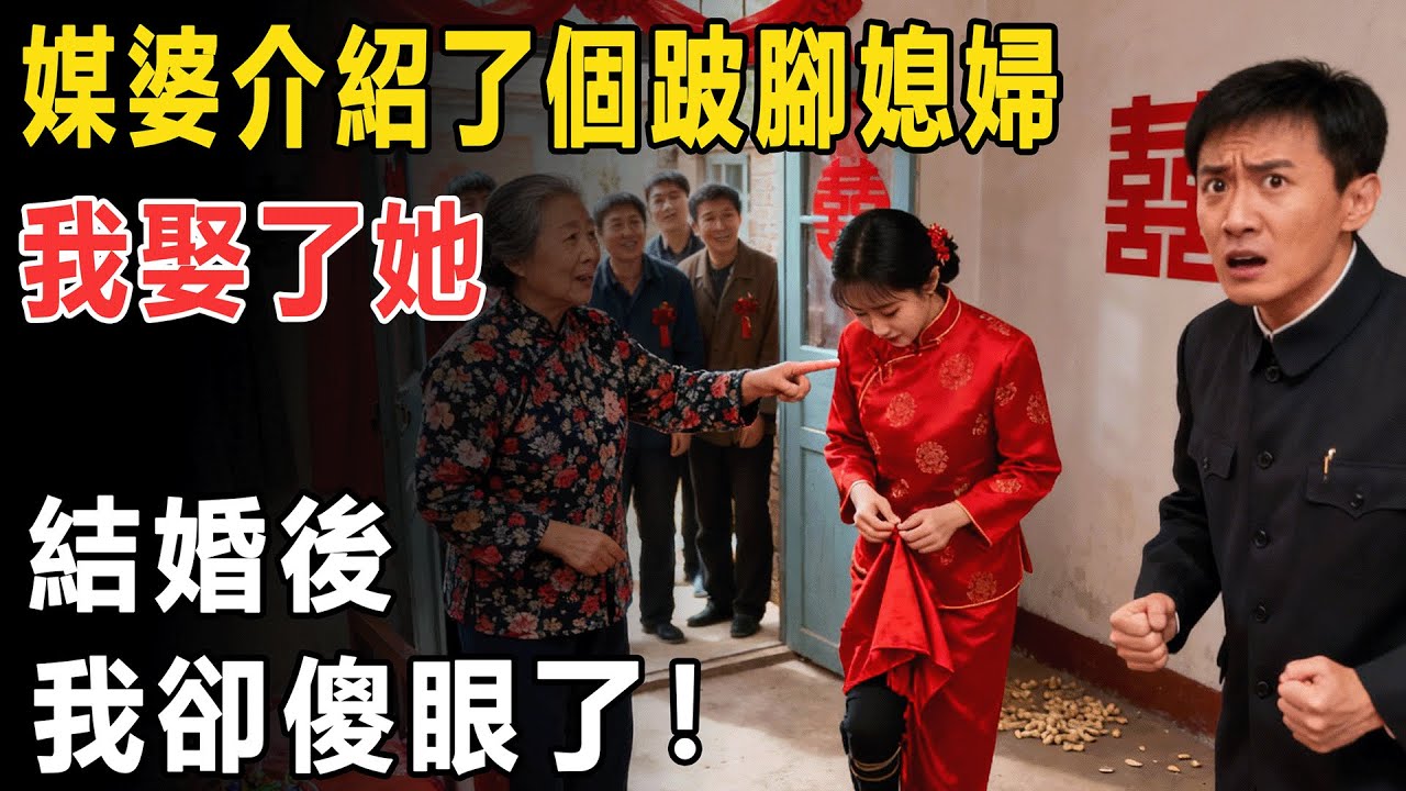媒婆介紹了個跛腳媳婦 我娶了她 結婚後我卻傻眼了！