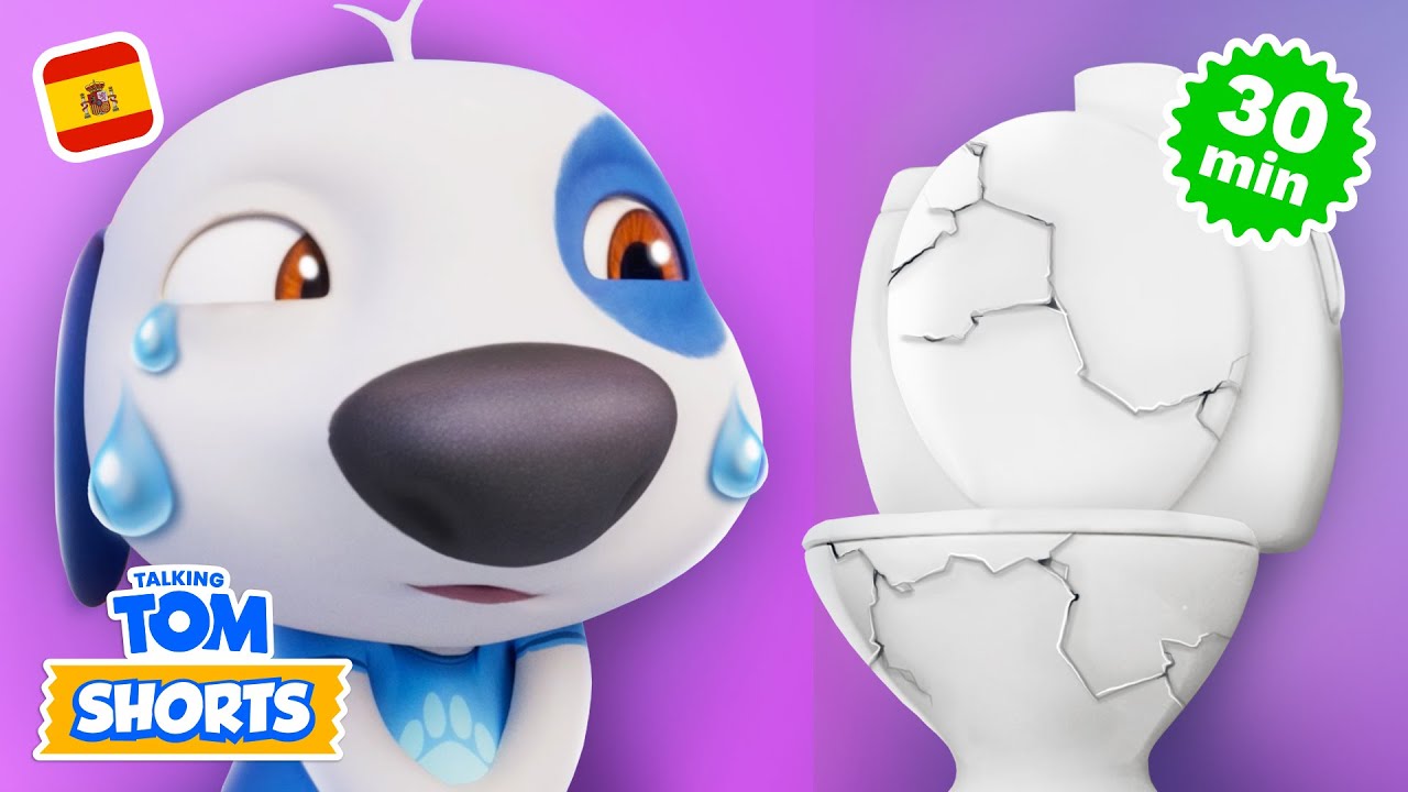 Saga del inodoro: Parte 2 🚽💥 Compilación de Cortos de Talking Tom