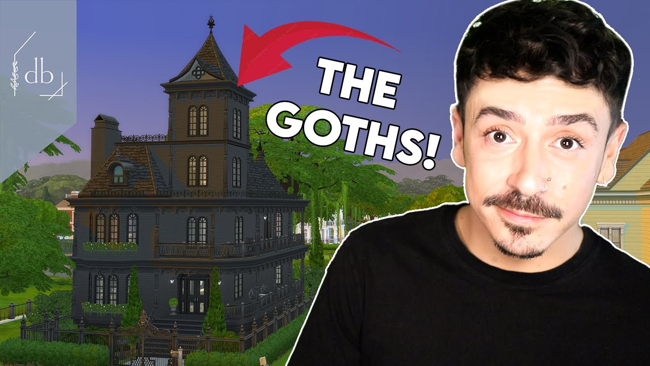 Я отремонтировал ДОМ СЕМЬИ ГОТОВ | The Sims 4