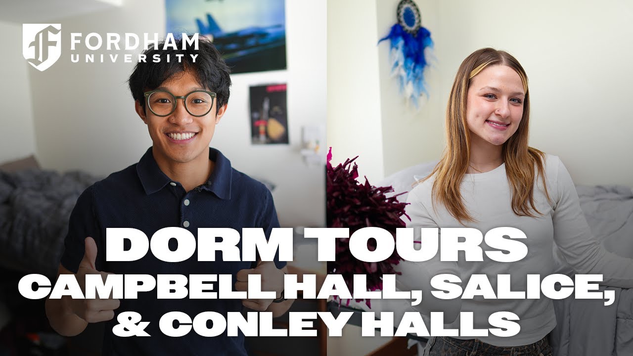 Dorm Tours: Campbell Hall, Salice and Conley Halls | Fordham University
