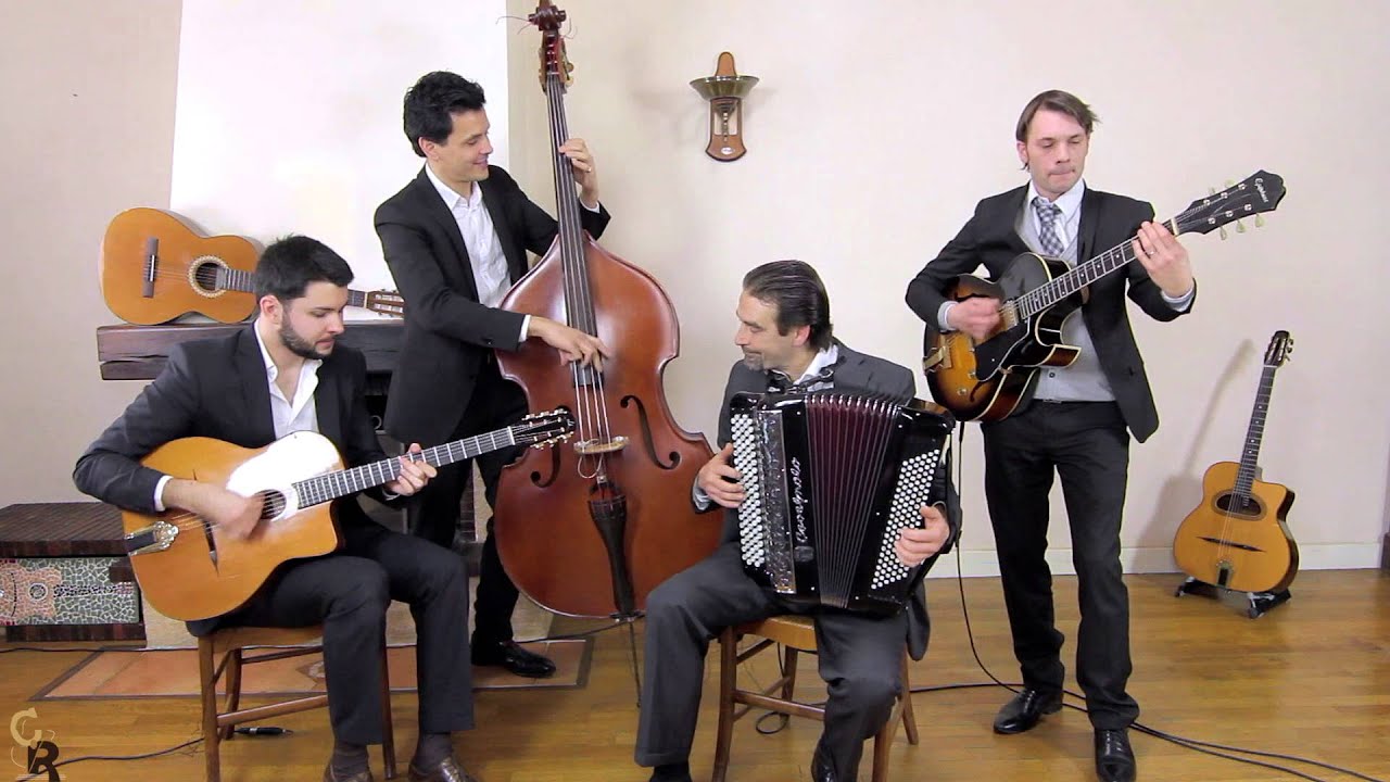 I got Rhythm - Quartet jazz et swing avec accord&eacute;on pour mariage et cocktail