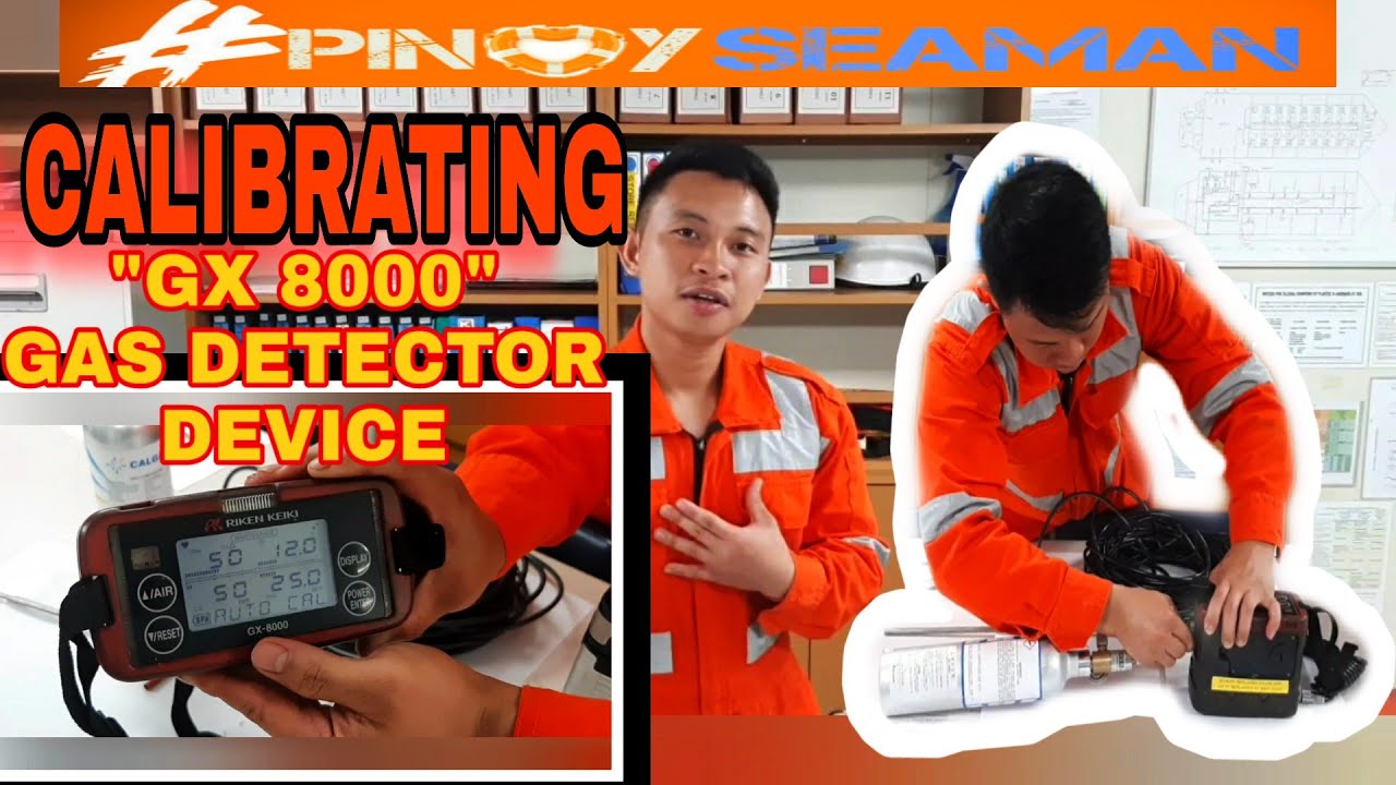 HOW TO CALIBRATE GX 8000 GAS DETECTOR | JAPAN BRAND "RIKEN KEIKI"