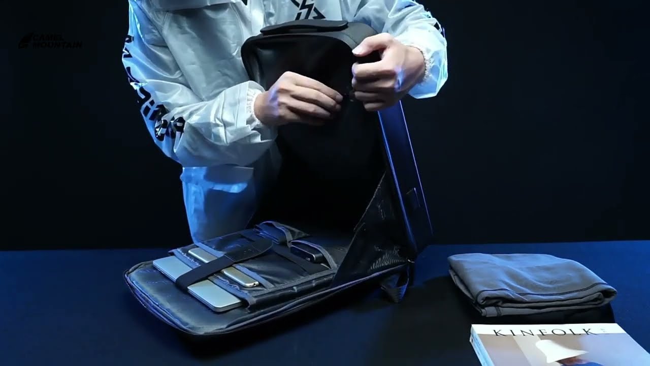 The GlassExplorer&trade; Luxe Backpack | Business Waterproof Backpack  #backpack