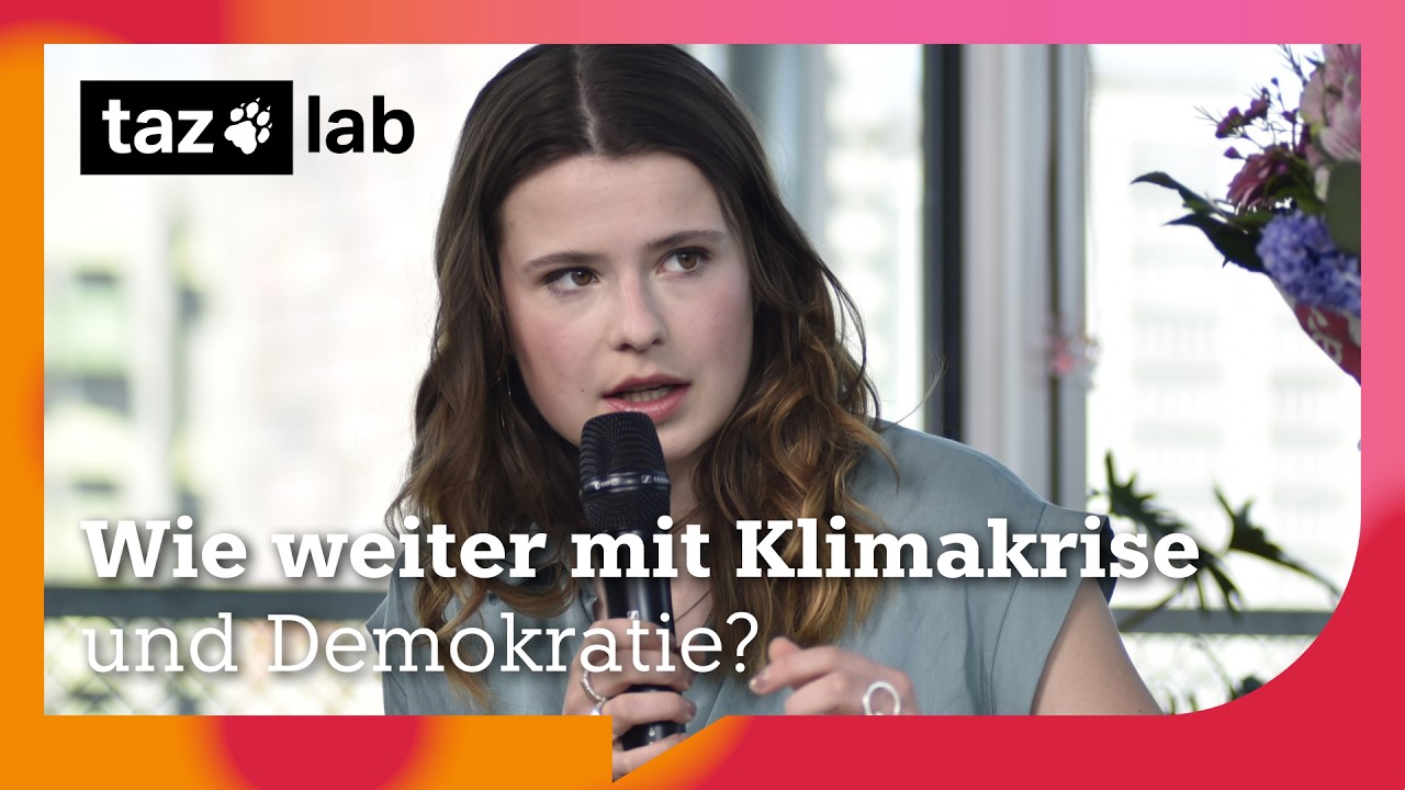 taz lab 2025: Wie schaffen wir das, Frau Neubauer?